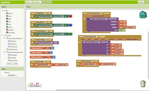 app-inventor-stp-training-android Pantalla MIT App Inventor STP Training Viladecans