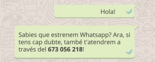 text whatsapp arriba a stp training