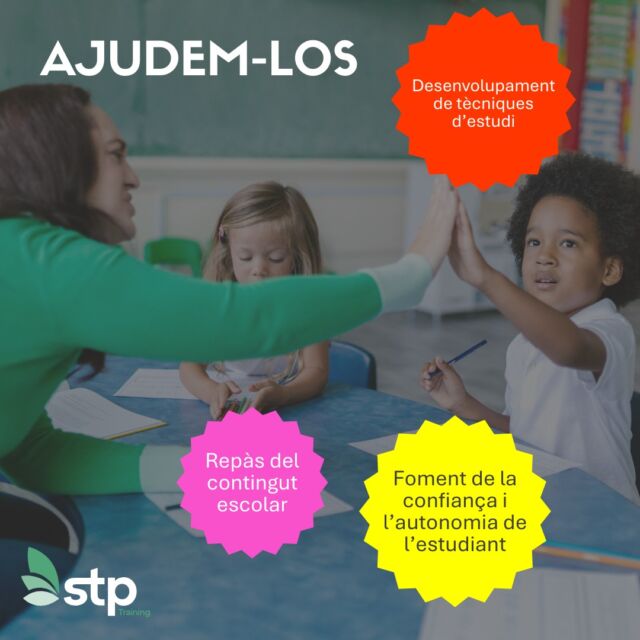 📚✨ Ajudem els petits en el seu dia a dia amb el repàs escolar. A STP Training, ens assegurem que els teus fills tinguin el suport necessari per assolir els seus objectius acadèmics!
#RepàsEscolar #SuportAcadèmic #STPTraining